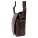 Sendi Design Pánská kožená taška přes rameno PAULO hnědá