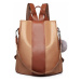 Hnědý stylový moderní dámský batoh/kabelka Ahana Lulu Bags
