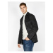 Koton Men's Black Pocket Detailed Coat