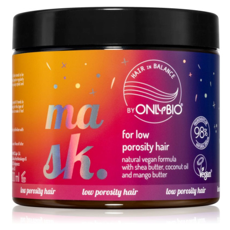 OnlyBio Hair in Balance maska na vlasy pro normální až suché vlasy 400 ml