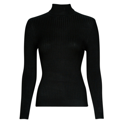 Only ONLKAROL L/S ROLLNECK PULLOVER KNT NOOS Černá