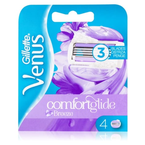 Gillette Venus ComfortGlide Breeze náhradní břity 4 ks