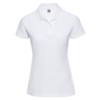 White Polycotton Polo Russell Women's T-Shirt