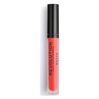 Makeup Revolution Matte Lip Gloss - 133 Destiny Oranžová