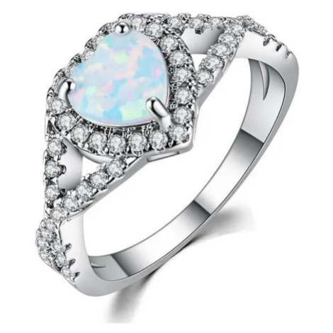 11350 Stříbrný prsten ORION s opálem