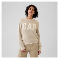 Svetr GAP Logo Sweater Cobblestone