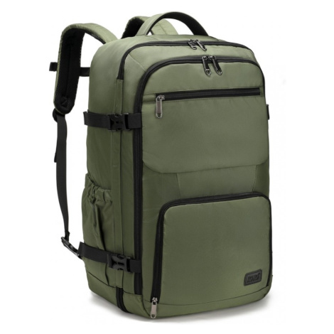 Konofactory Zelený objemný cestovní batoh do letadla "Explorer" - XL (100l) 39L