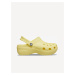 Žluté dámské pantofle na platformě Crocs Classic Platfrorm