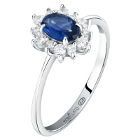 Morellato Stříbrný prsten se zirkony Tesori SAIW1540 52 mm