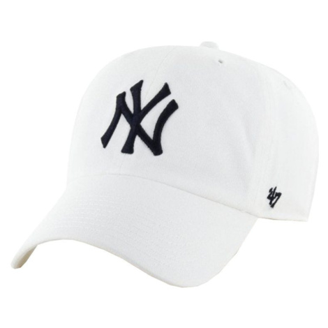 47 Značka New York Yankees Mlb Clean Up Cap B-RGW17GWS-WHA 47 Brand