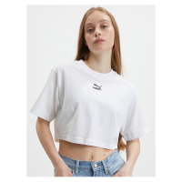 Bílý dámský crop top Puma Dare To - Dámské