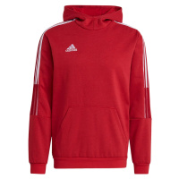 ČERVENÁ PÁNSKÁ MIKINA ADIDAS TIRO 21 SWEAT HOODY