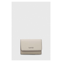 Peněženka Calvin Klein béžová barva, K60K611435