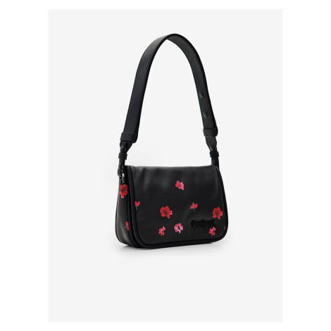 Černá dámská květovaná kabelka Desigual Circa Gales