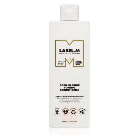 label.m Cool Blonde kondicionér pro blond vlasy 300 ml