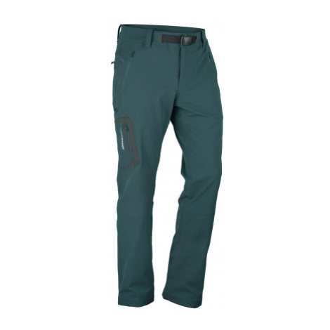 Pánské prodloužené strečové kalhoty GAVIN - darkgreen Northfinder