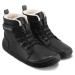 Dětské zimní barefoot boty Be Lenka Winter Kids - All Black