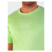 Dstreet Jedinečné zelené tričko s potiskem