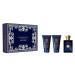 Versace Versace Pour Homme Dylan Blue - EDT 50 ml + balzám po holení 50 ml + sprchový gel 50 ml