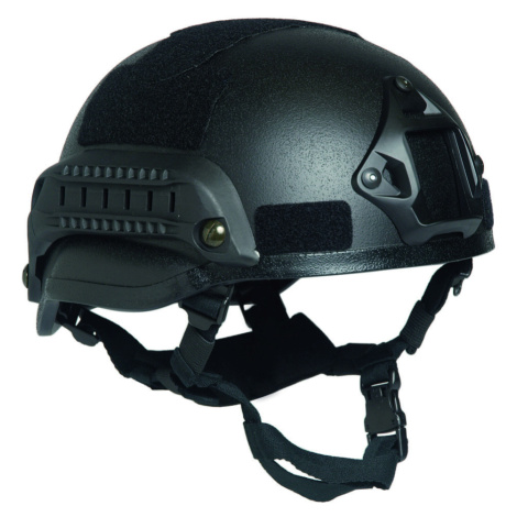 US bojová helma MICH 2002 RAIL Mil-Tec® - černá Mil-Tec(Sturm Handels)