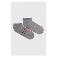 Ponožky Tommy Hilfiger 2-pack pánské, béžová barva