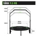 Physionics 86931 Physionics Fitness trampolína 101 cm, do 150 kg, zelená