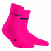 Dámské běžecké ponožky CEP Neon růžové,