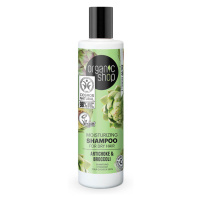 ORGANIC SHOP Hydratační šampon na suché vlasy Artyčok a brokolice 280 ml