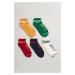 PONOŽKY GANT D1. VARSITY RIBBED SOCKS 5-PACK červená