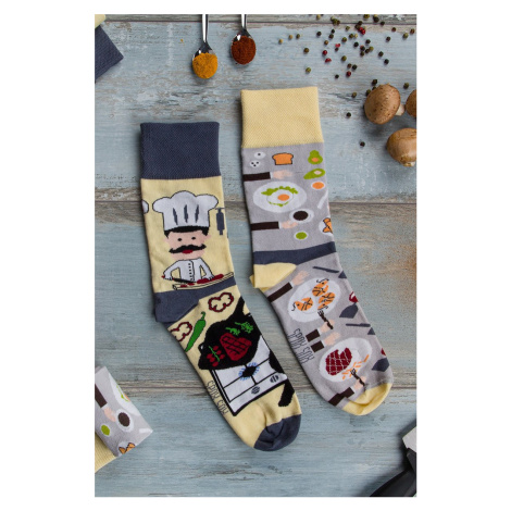 Vícebarevné ponožky Kitchen