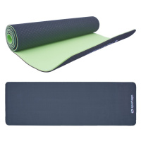 Podložka na cvičení Sportago TPE Yoga dvouvrstvá 173x61x0,6 cm Zelená