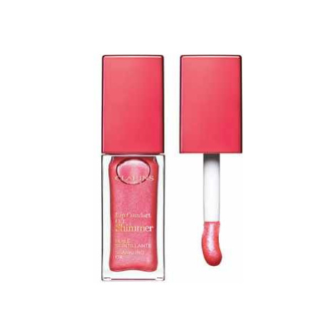 Clarins Lip Comfort Oil Shimmer olej na rty s vícerozměrným leskem - 04 - Intense Pink Lady 7 ml