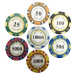 Pokerová sada Monte Carlo 300 ks, 14g, vysoké hodnoty