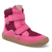 Barefoot zimní boty Froddo - BF Tex Winter tmavě růžové