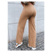 MOSSYMOOD dámské široké kalhoty, camel, Dstreet UY1690