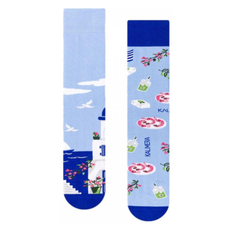 More Santorini 078-A063 modré Dámské ponožky