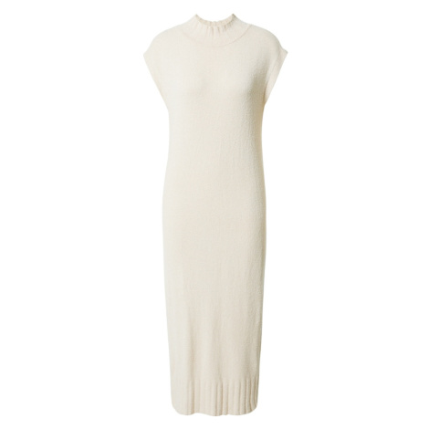Esprit Collection Úpletové šaty 'Sus' barva bílé vlny