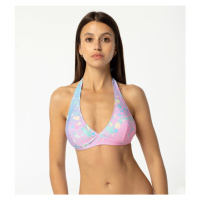 Aloha From Deer Woman's Splashed Halter Neck Bikini Top BTH AFD813