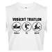 Pánské tričko pro vodáky Vodácký triatlon - ideální triko na loď