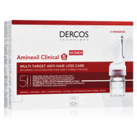 Vichy Dercos Aminexil Clinical 5 cílená péče proti vypadávání vlasů pro ženy 21x6 ml