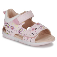 Geox B SANDAL TAPUZ GIRL Růžová