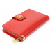 Dámská kožená peněženka Antonio Basile 50023A GP06 červená