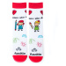 Dětské ponožky Úsměv jako dar Dětičky bílé Fusakle