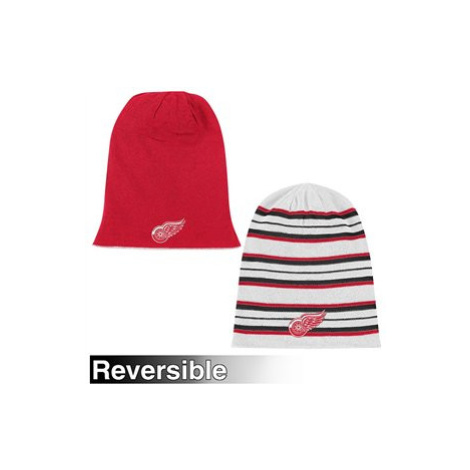 Detroit Red Wings zimní čepice Reebok Faceoff Long Reversible Knit Hat