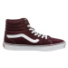 VANS-MN Filmore HI (Suede/Canvas) port royal Červená