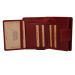 Dámská kožená peněženka Lagen Luren - červená