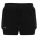 Under Armour Fly By 2.0 2N1 Short-BLK