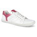 Barefoot tenisky Koel - Fenia Napa White/Pink bílé