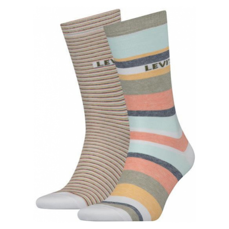 2PACK ponožky Levis vícebarevné (903026001 014) M