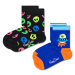 Happy Socks Ponožky modrá / žlutá / oranžová / černá